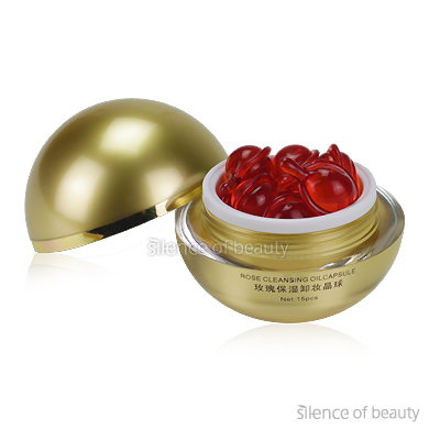 靜之美玫瑰保溼卸妝晶球Rose cleansing oil capsule